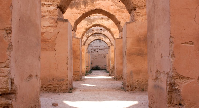 Meknes ruins