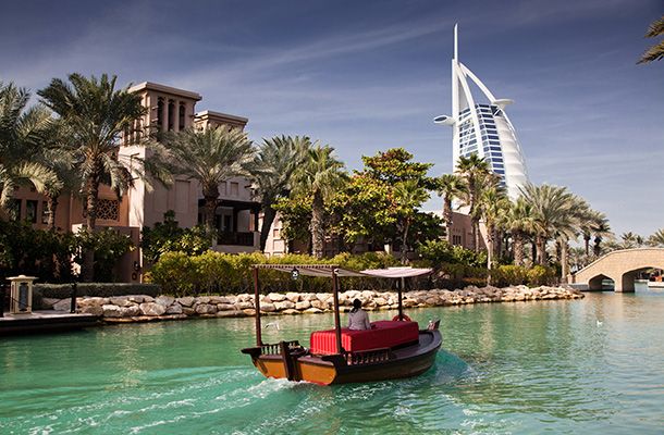 Boat on Dubai Creek