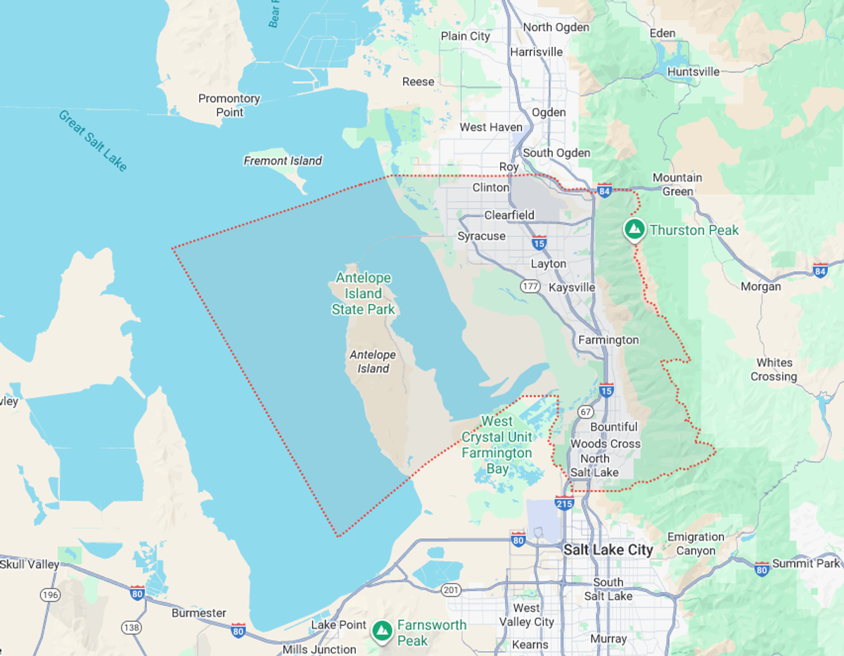 Davis County service area map
