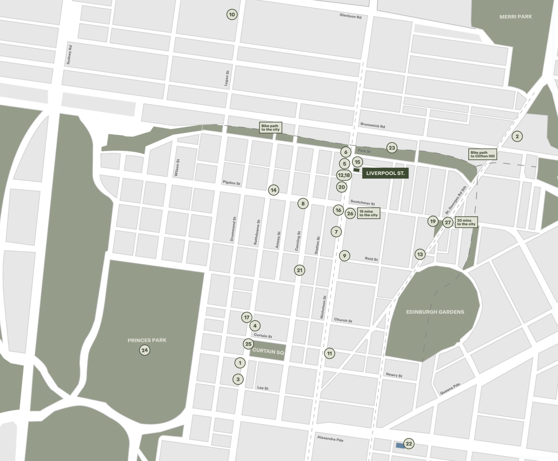 Liverpool St Map