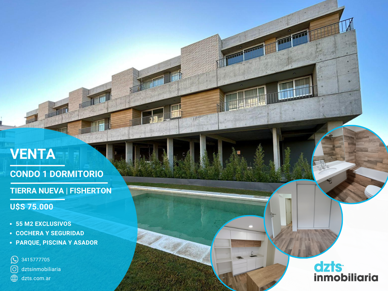 CONDOS TIERRA NUEVA | FISHERTON 1 DORMITORIO - Imagen 17