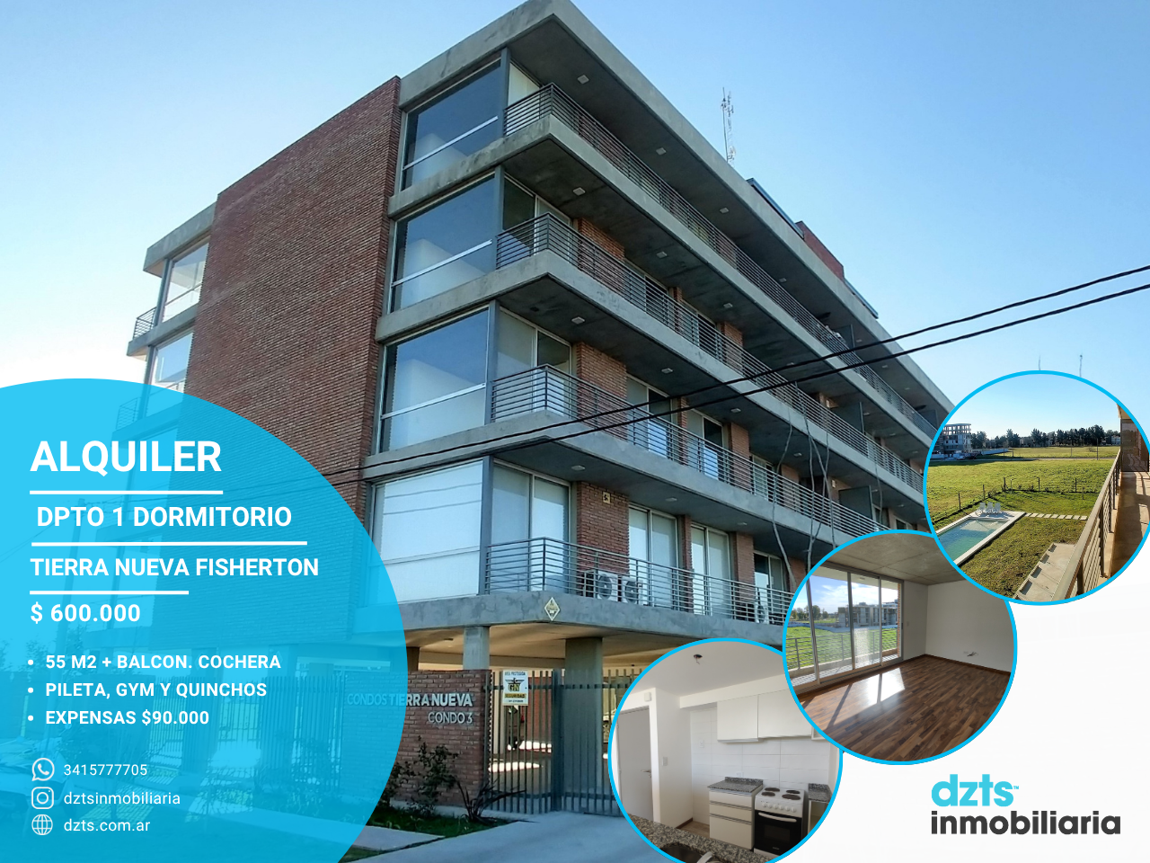 CONDOS TIERRA NUEVA | FISHERTON 1 DORMITORIO - Imagen 19