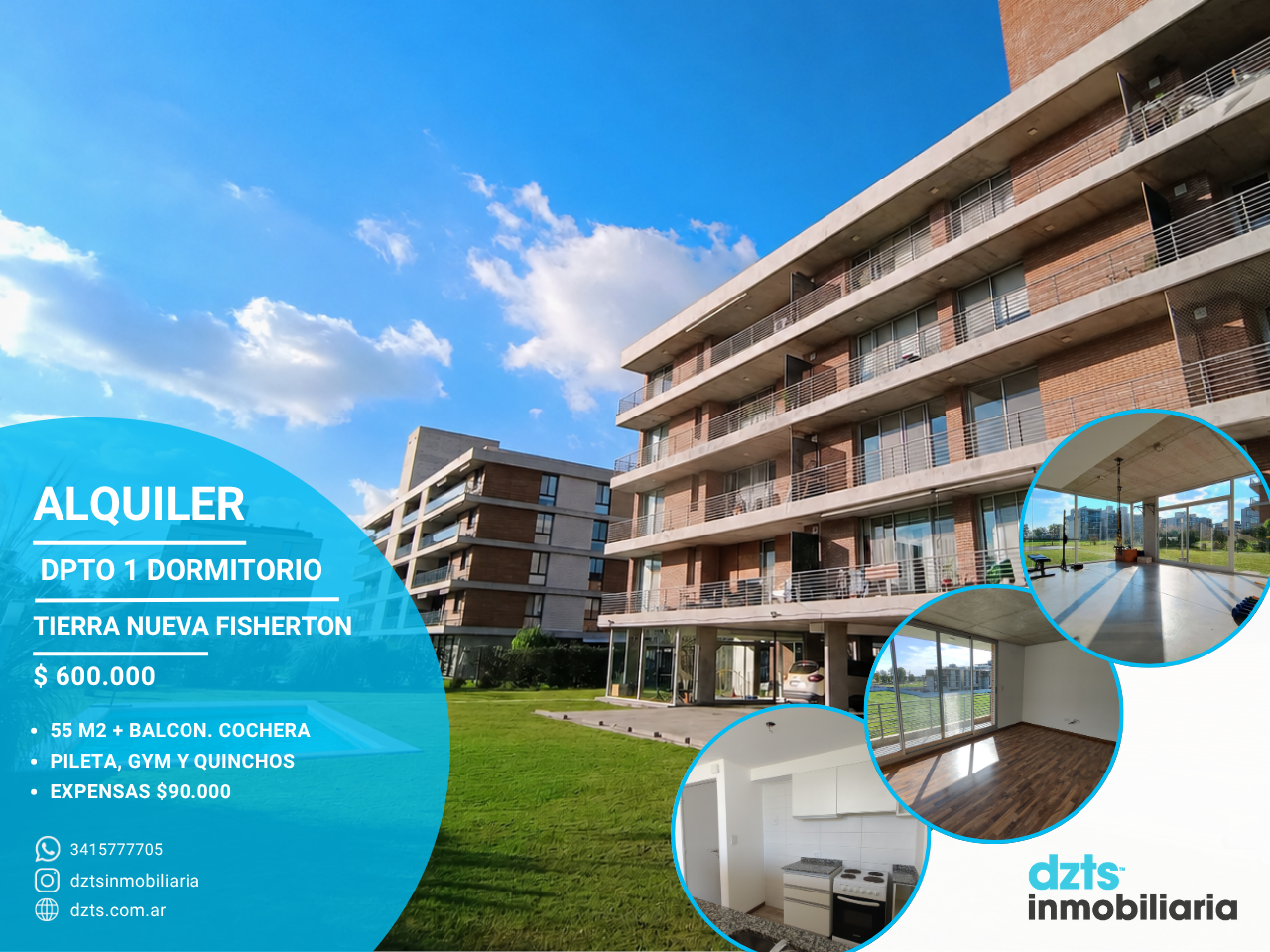 CONDOS TIERRA NUEVA | FISHERTON 1 DORMITORIO - Imagen 17