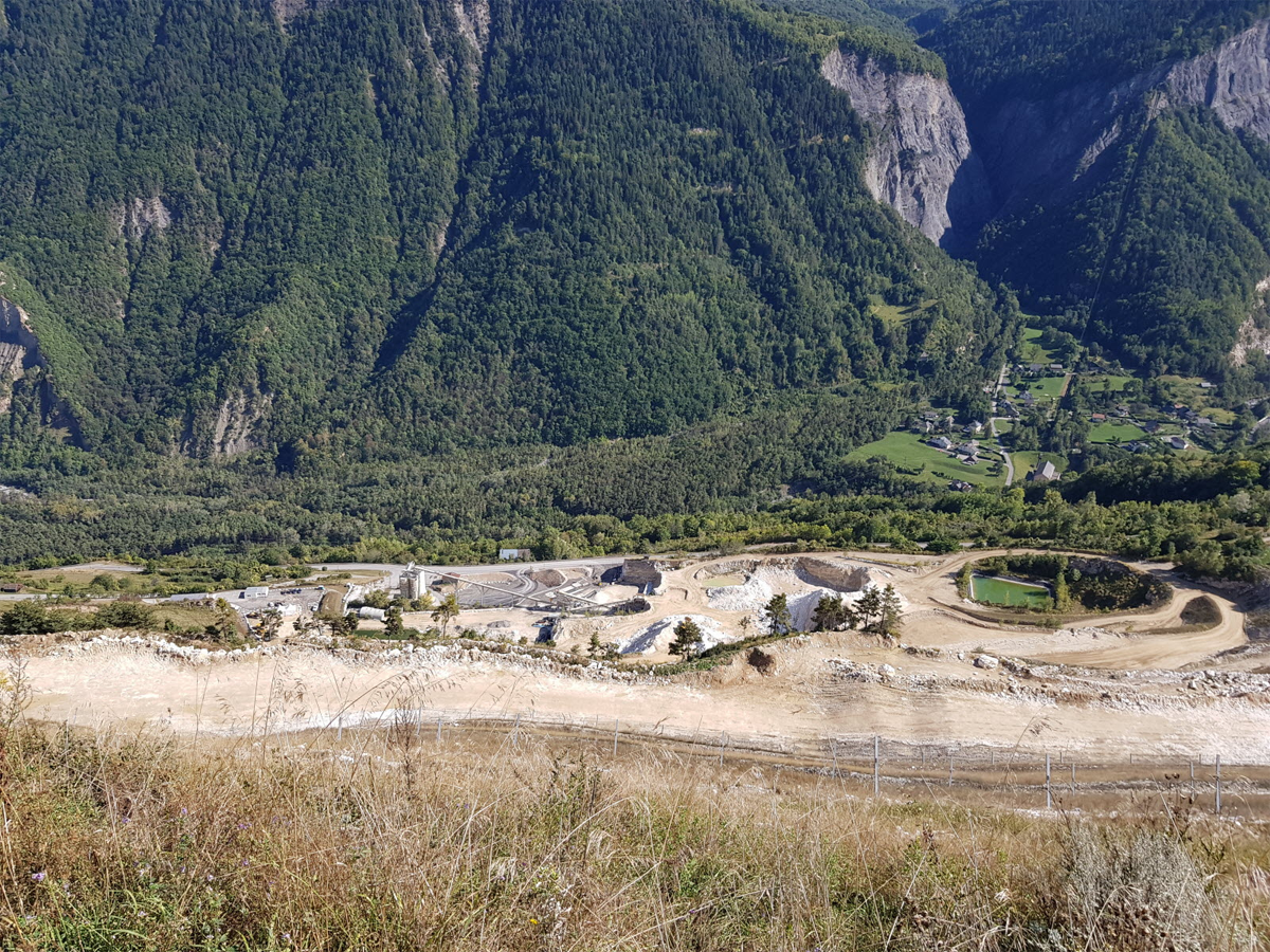 PLACO® Carrière de gypse de Saint-Jean-de-Maurienne