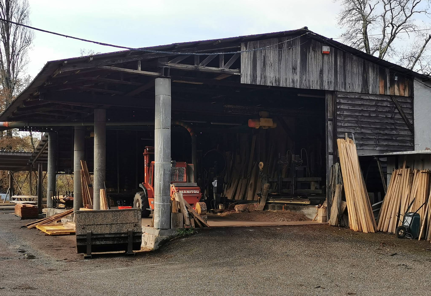 Scierie de l'Estrabeau