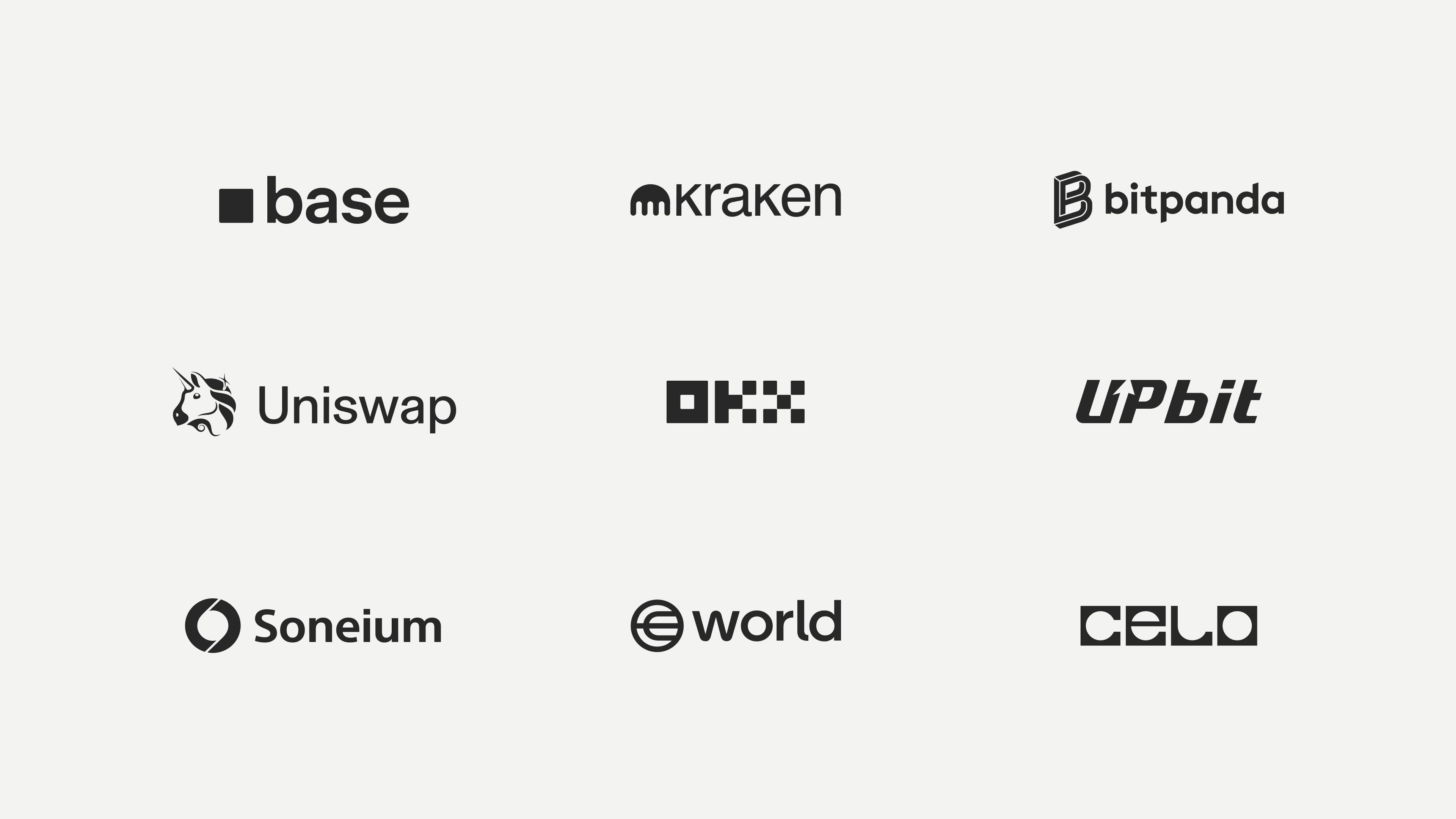 Chains built on the OP Stack, including Ink, Unichain, Soneium, X Layer, World, and OP Mainnet