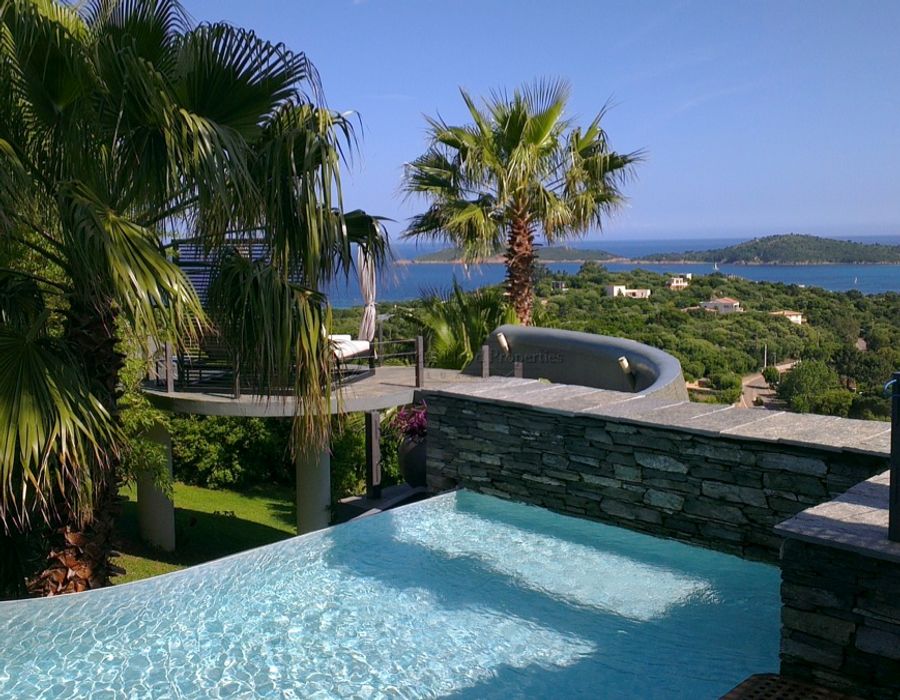 Stunning modern villa with great views in Ste Lucie de Porto Vecchio 1