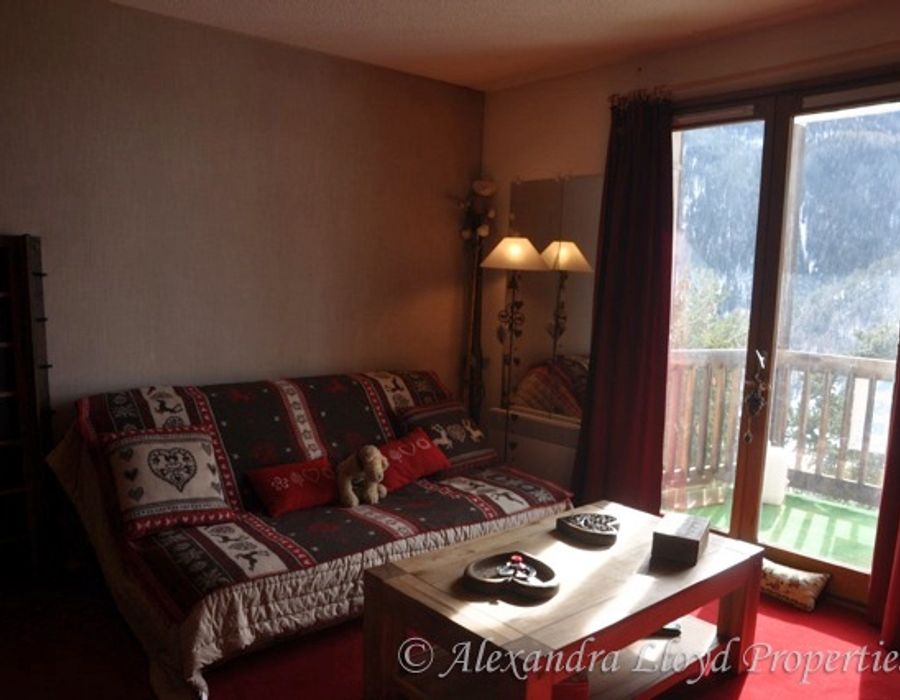 Studio for sale in the Trois Lys Building in Auron 3