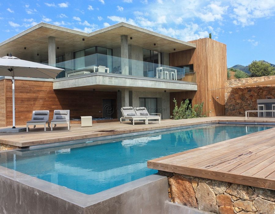 Ultra luxury villa located in Propriano, South Corsica with wonderful views over the port 1