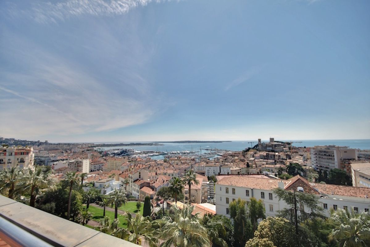 Le Parc Continental - Cannes - a stunning top floor apartment for rent