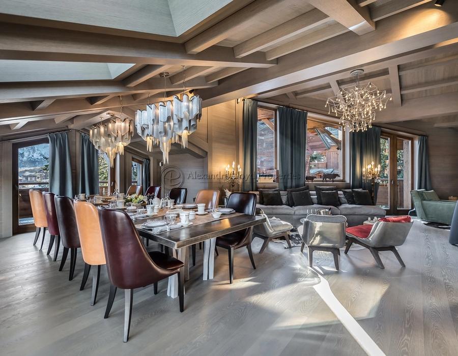 Courchevel 1850 - Luxury chalet for rent 50m from the slopes 3