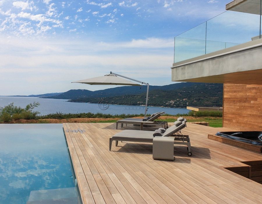 Ultra luxury villa located in Propriano, South Corsica with wonderful views over the port 3