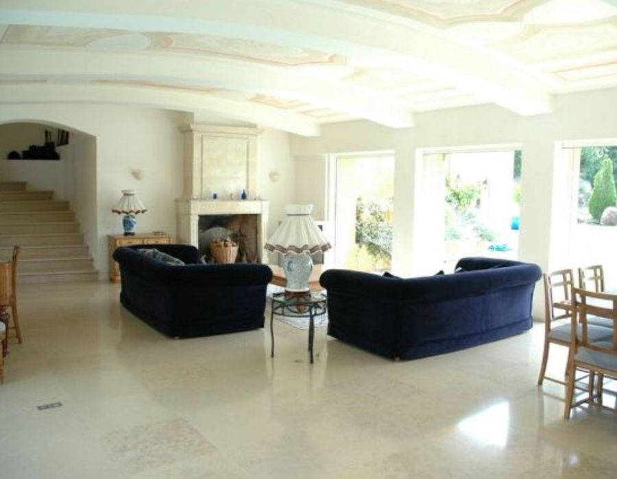 Georgeous property in a private domain with a view of Mougins 6