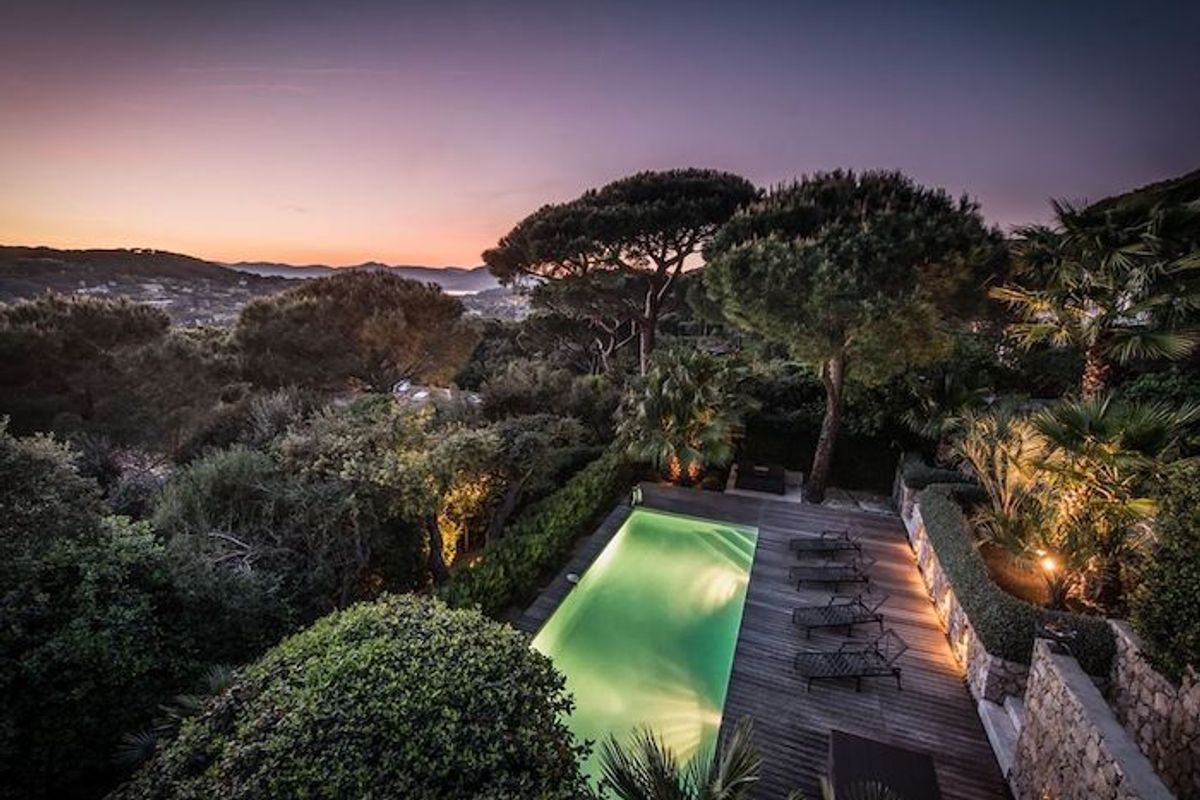A charming five bedroom villa on the Chemin de Pinet, Saint Tropez