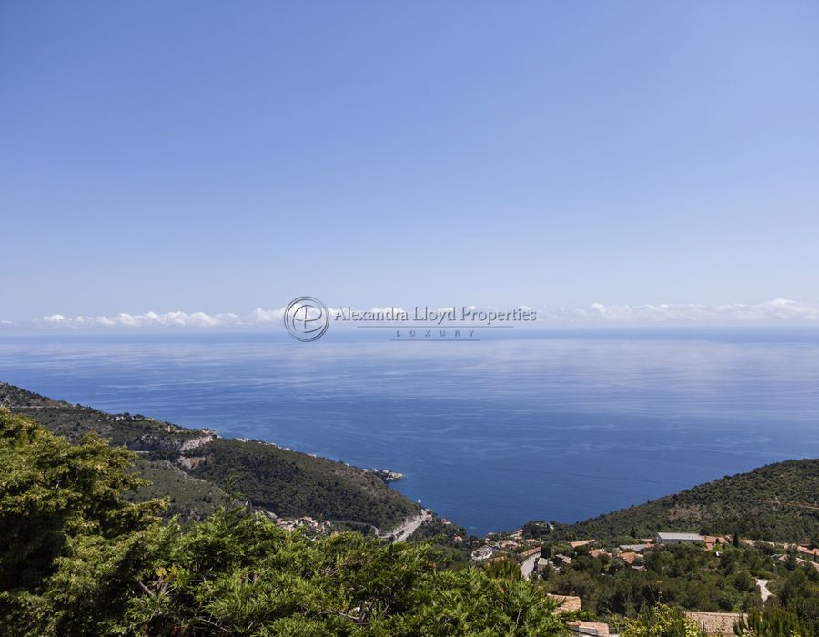 Stunning views from this charming property in Eze 6