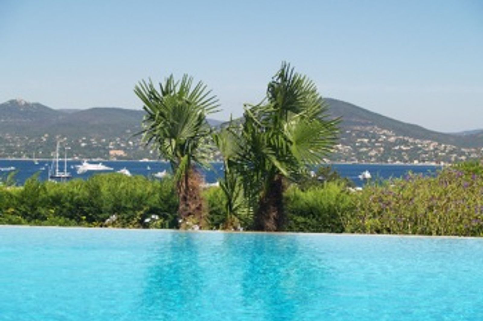 A lovely property overlooking the village of Saint Tropez