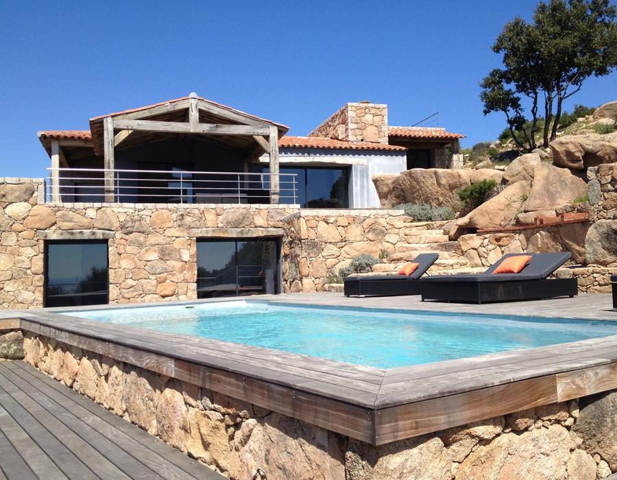 Mid way between the beaches of Palombaggia and Santa Guilia  1