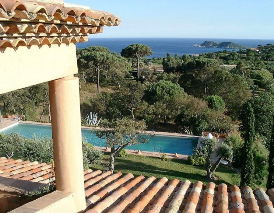 Stunning views from this property in La Quissine, Ramatuelle. 2