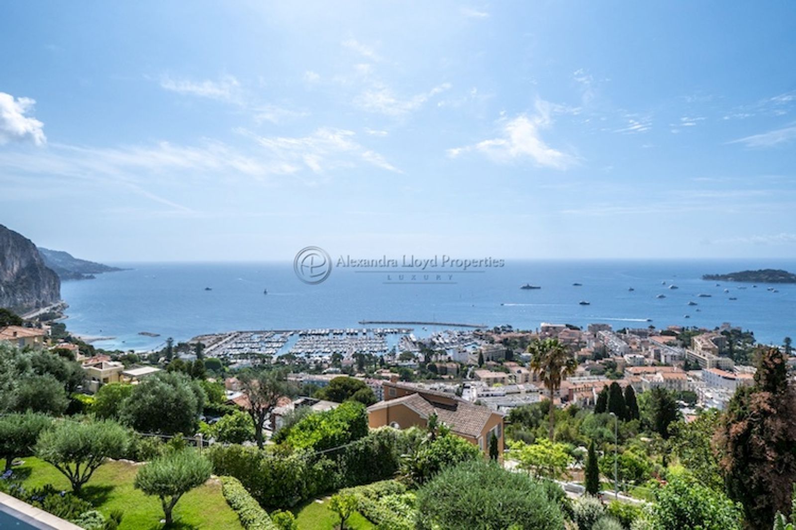 Exceptional views from an exceptional home in Beaulieu sur Mer