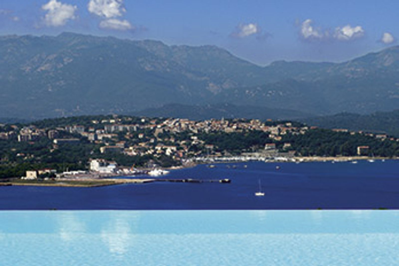 Wonderful views across the Gulf of Porto Vecchio and the Marina