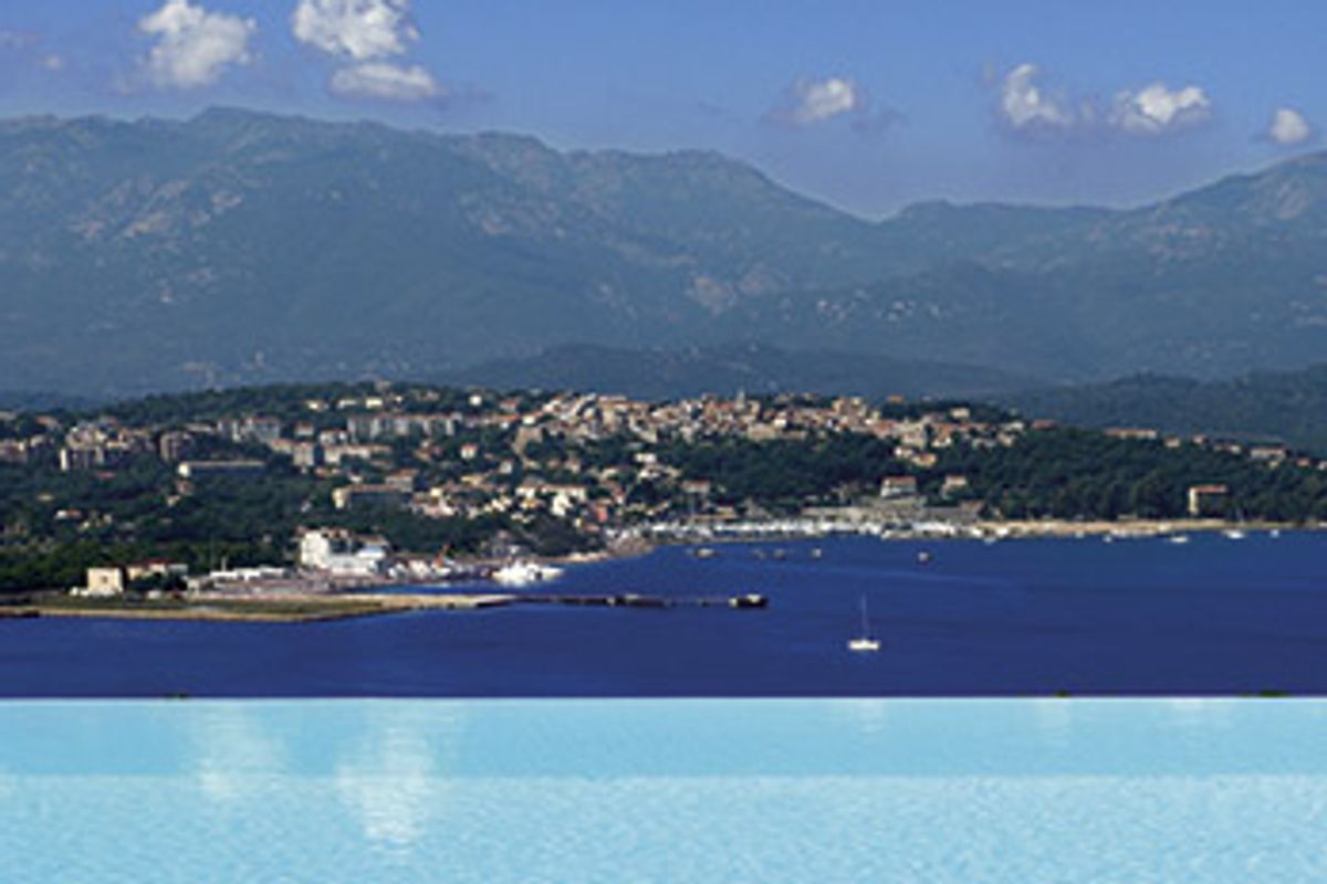 Wonderful views across the Gulf of Porto Vecchio and the Marina