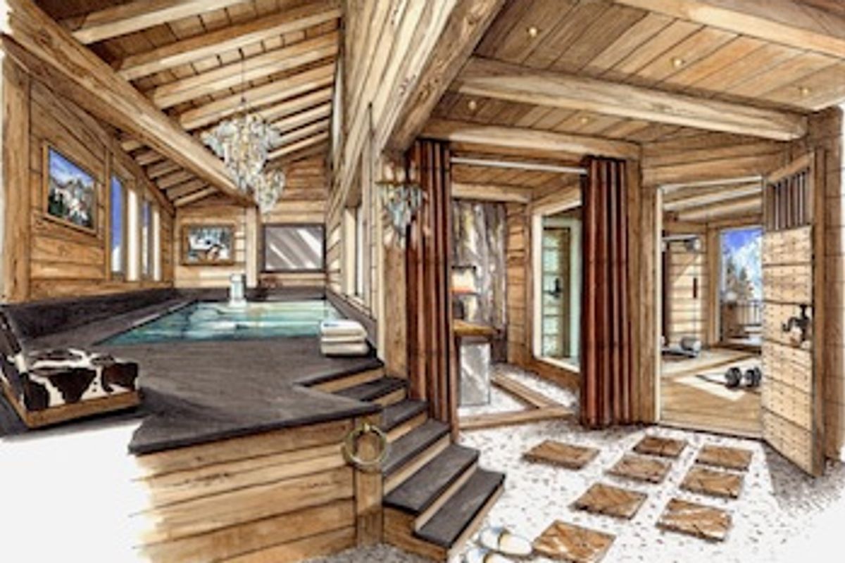 One of the most stunning chalets for rent in Val d'Isere ....