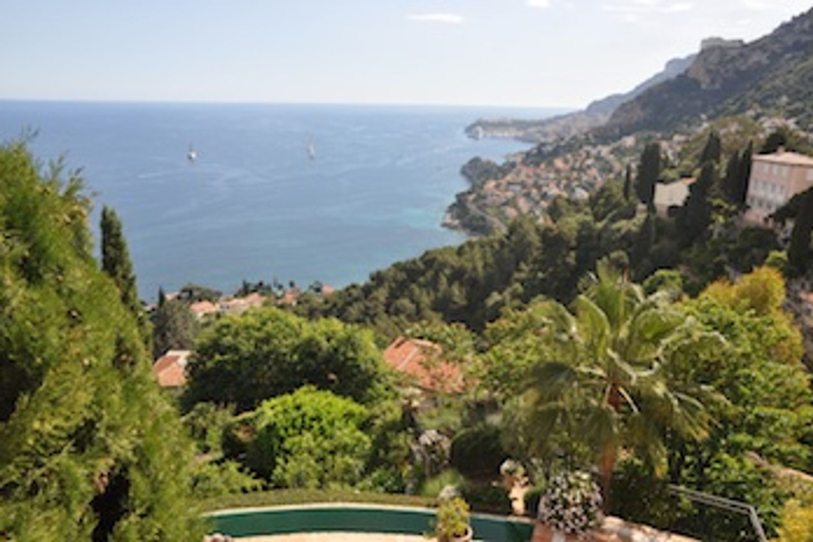 Located in the village of Roquebrune Cap Martin