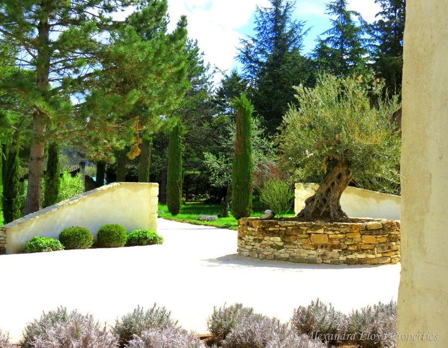 A wonderful bastide in the Luberon, close to the village of Oppede 2