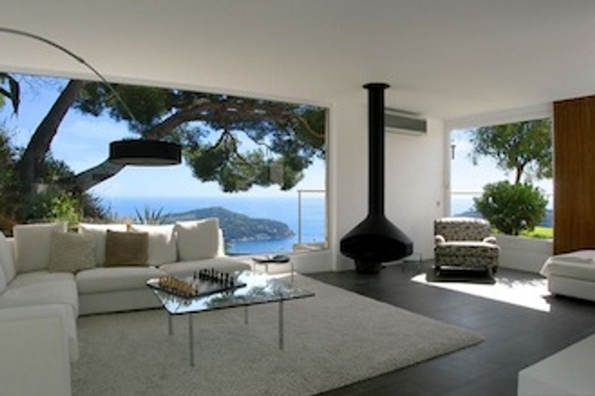 Stunning views from a stunning house in Villefranche