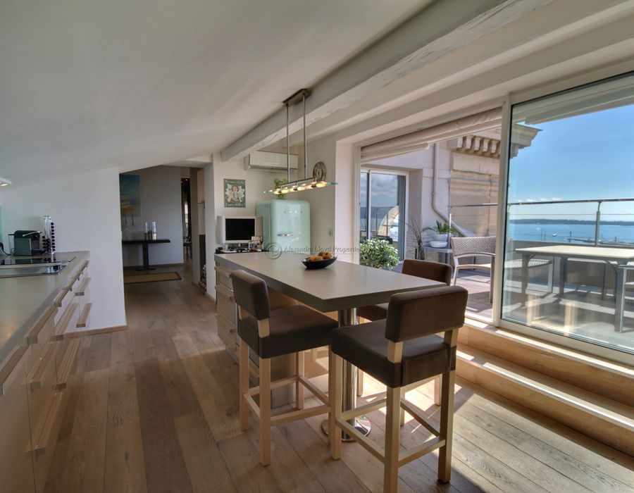 Le Parc Continental - Cannes - a stunning top floor apartment for rent 5