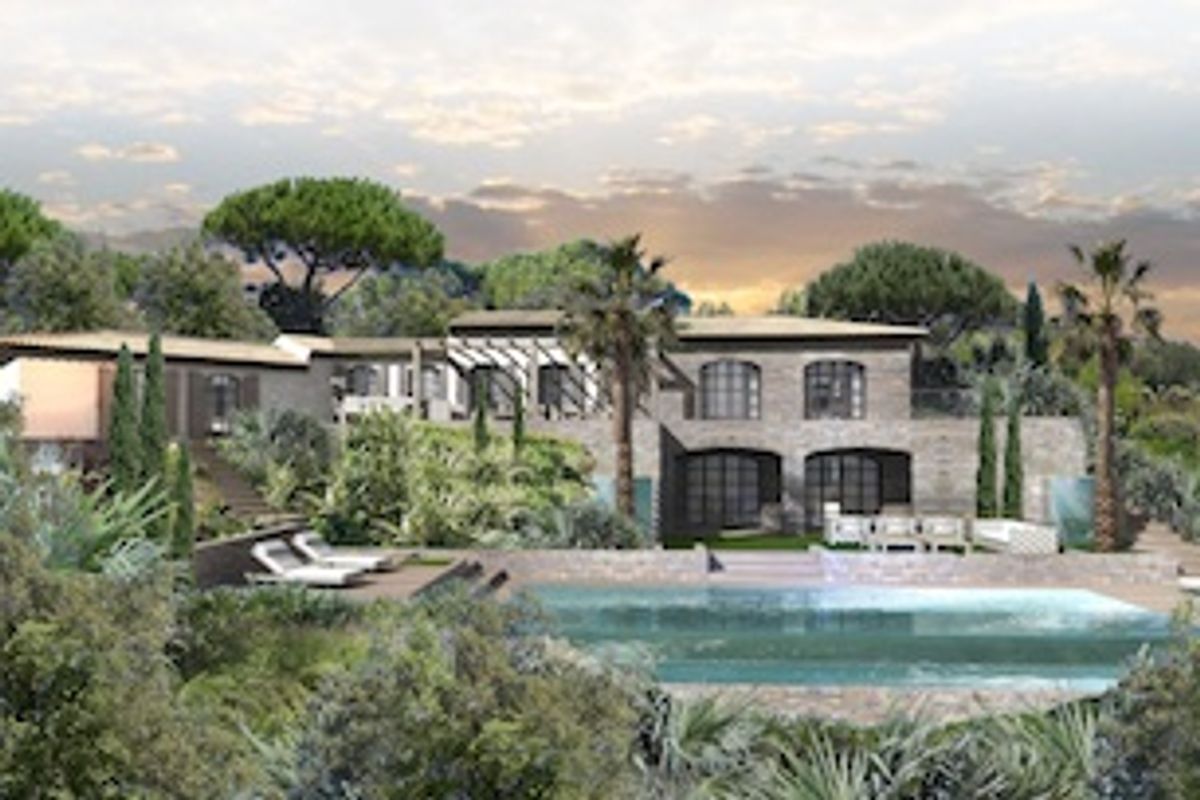 Stunning villa renovation, Capon, Saint Tropez