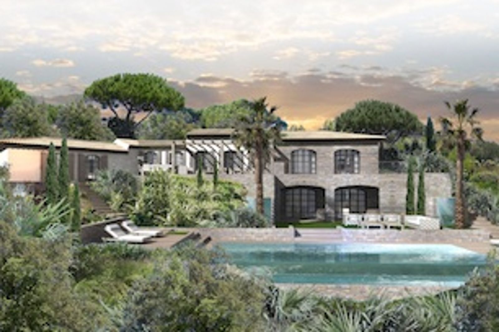 Stunning villa renovation, Capon, Saint Tropez