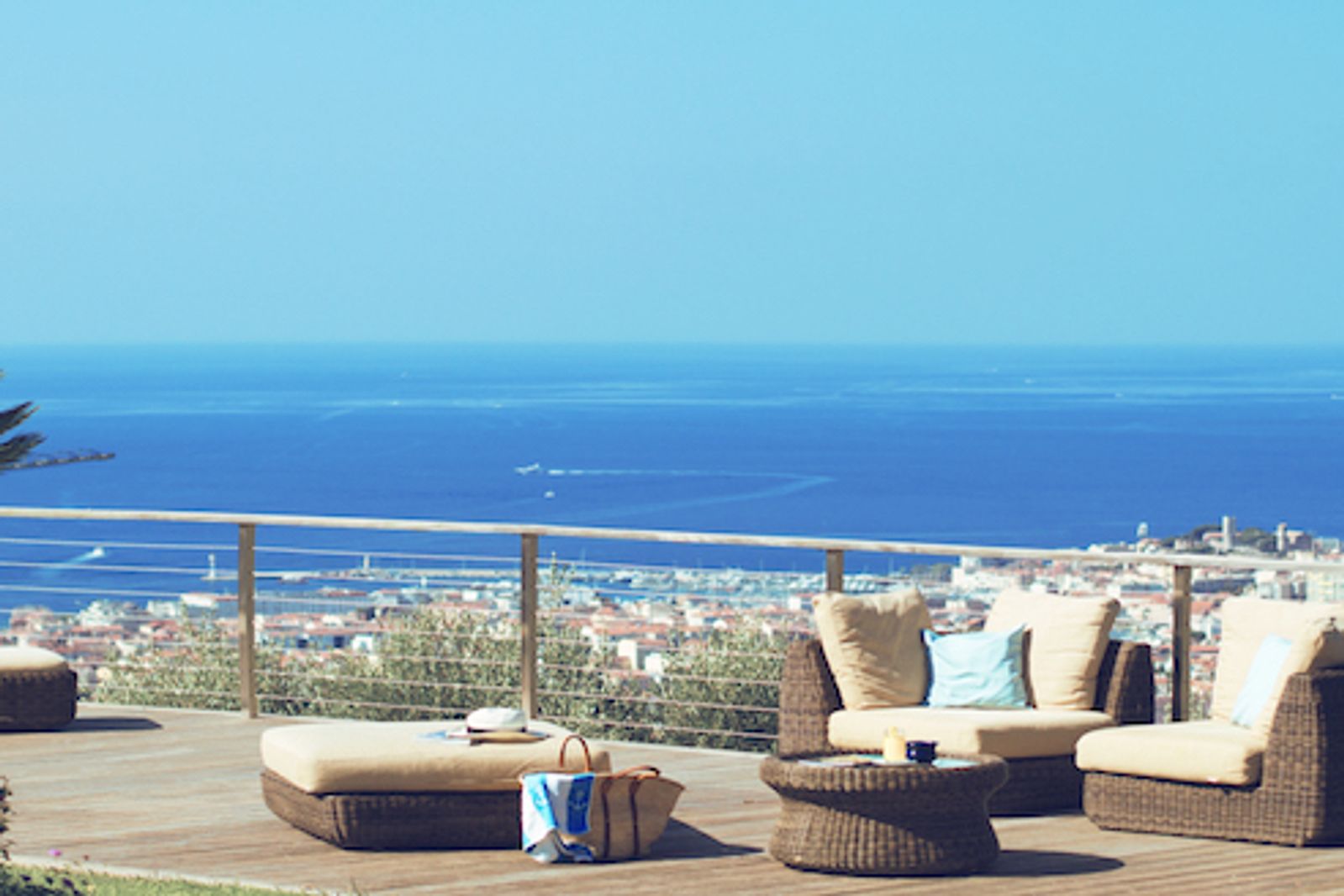 Fantastic views from the heights of Cannes