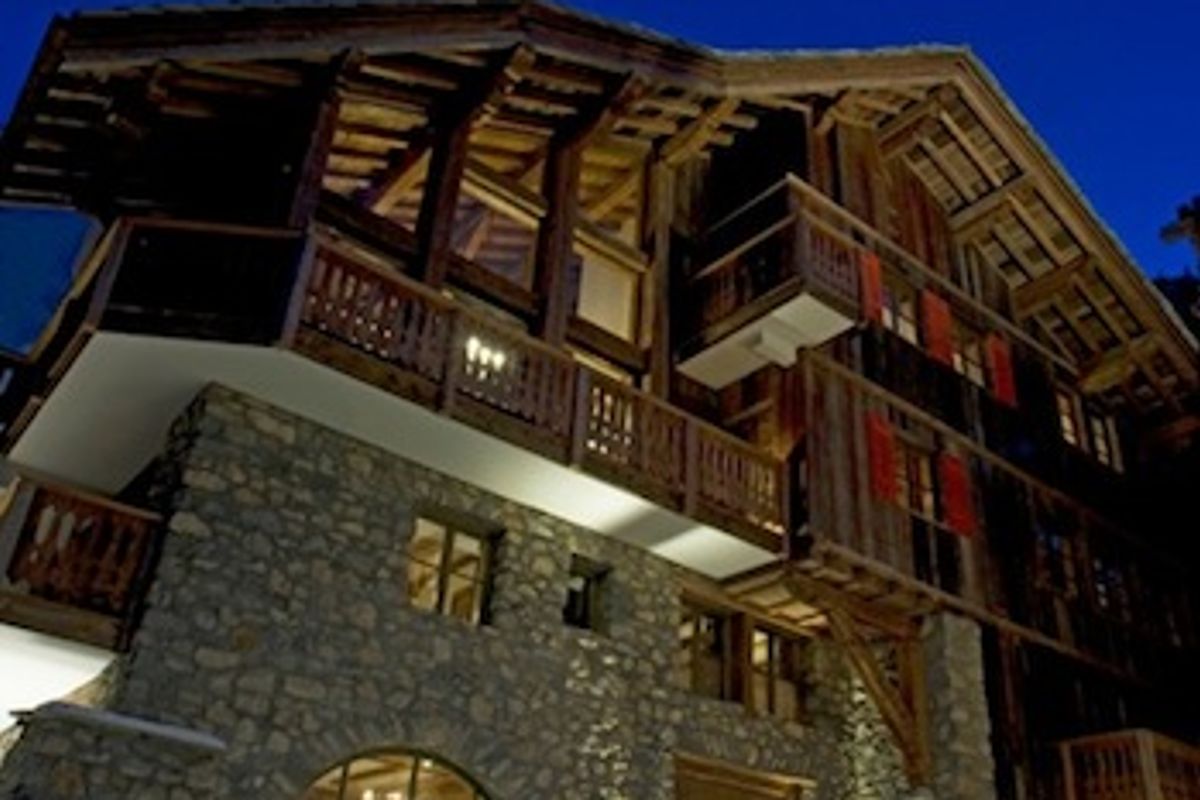 An architects dream vision of a masterpiece at Val d'Isere