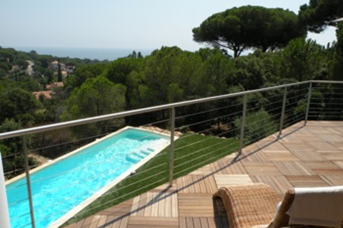 House in the hills of Saint Maxime, overlooking the sublime Saint Tropez