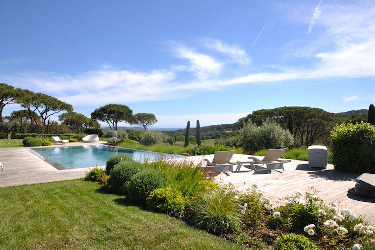 Stunning contemporary villa, close to the beaches in Ramatuelle