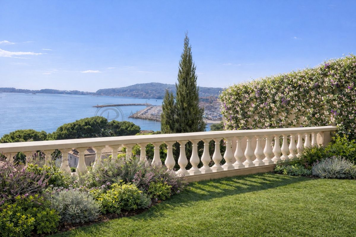 Five-Bedroom Villa in Beaulieu-sur-Mer with Views over the Port and the Saint-Jean-Cap-Ferrat Peninsula