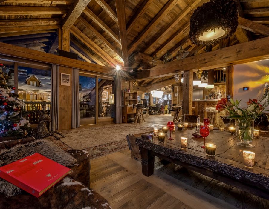 One of the most stunning chalets for rent in Val d'Isere .... 2