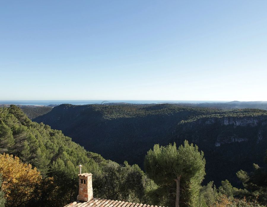 Fabulous stone house with panoramic sea views - Tourrettes sur Loup 1