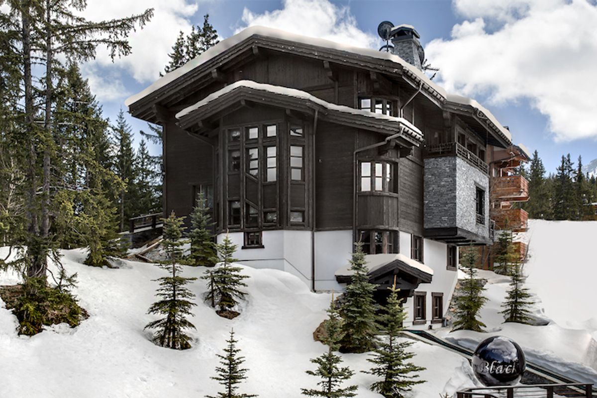 An eight bedroom luxury chalet for rent in Courchevel 1850