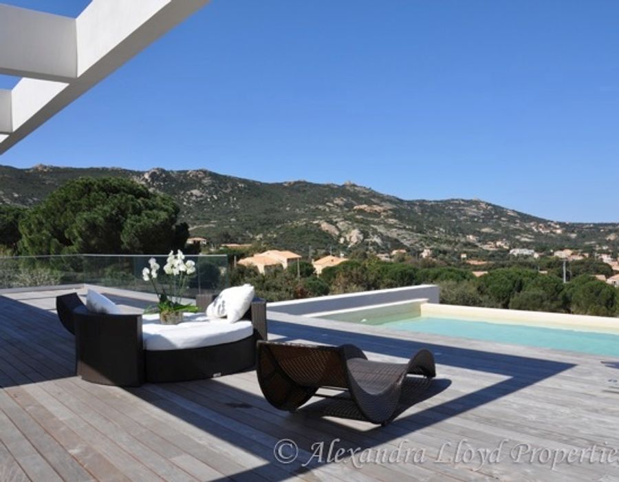 New! Stunning contemporary villa with breathtaking views over Calvi 2
