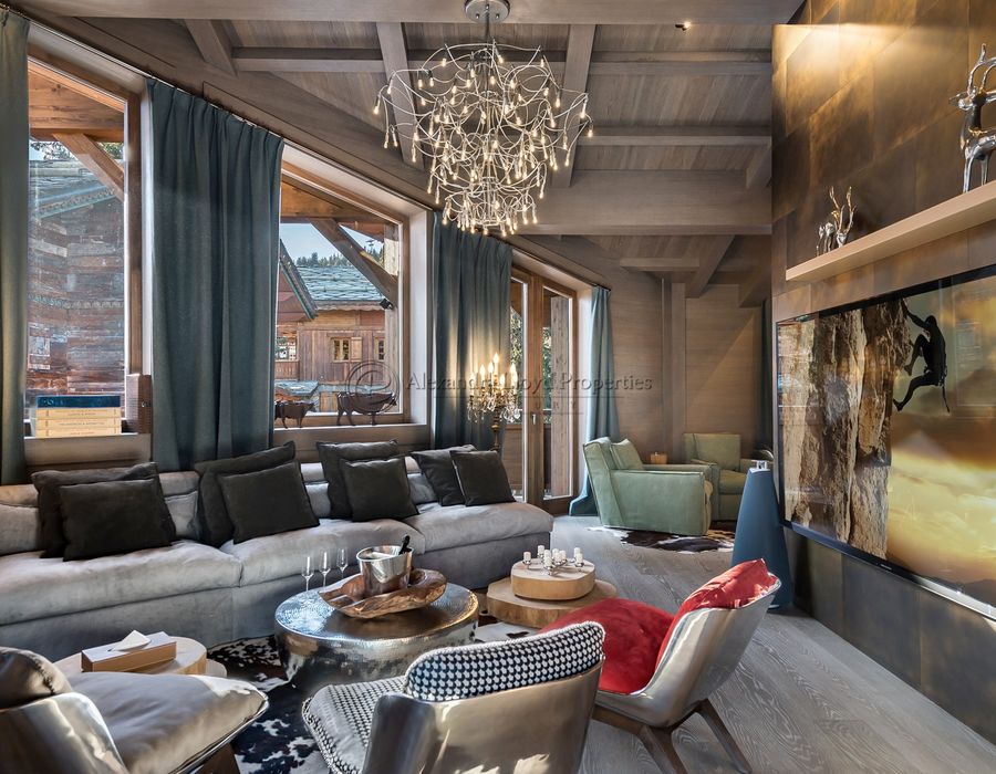 Courchevel 1850 - Luxury chalet for rent 50m from the slopes 6