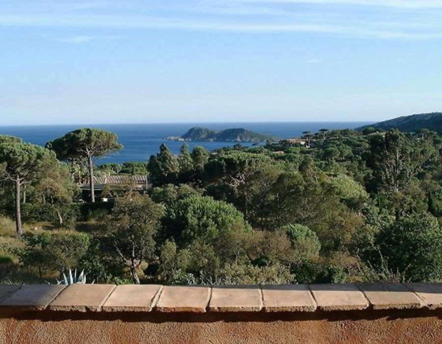 Stunning views from this property in La Quissine, Ramatuelle. 1