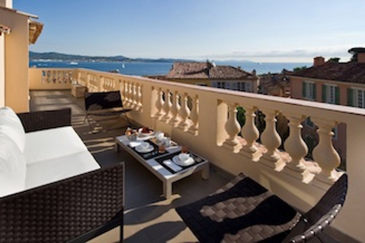 A stunning apartment in Saint Tropez village