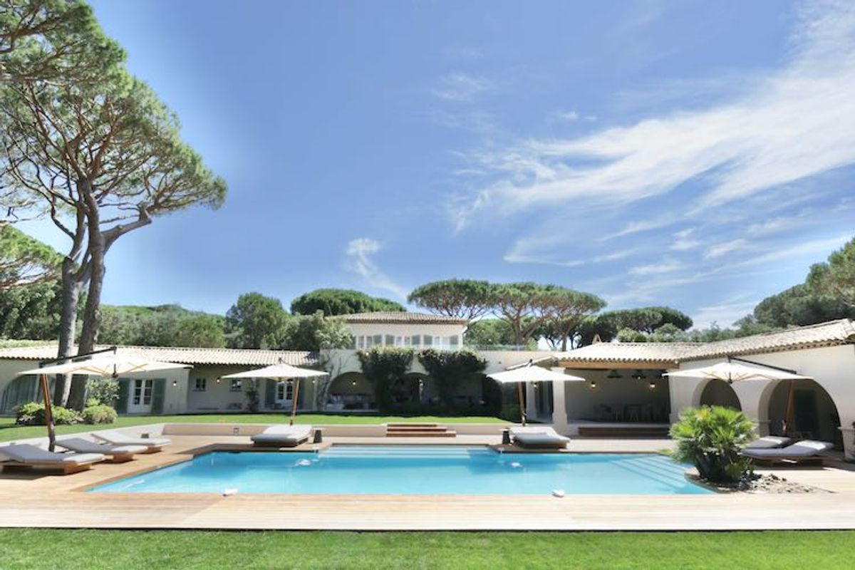 Les Parcs de Saint Tropez - a fabulous six bedroom villa for rent