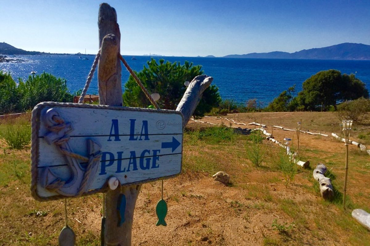 Contemporary beach front villa in Ajaccio bay, Corsica