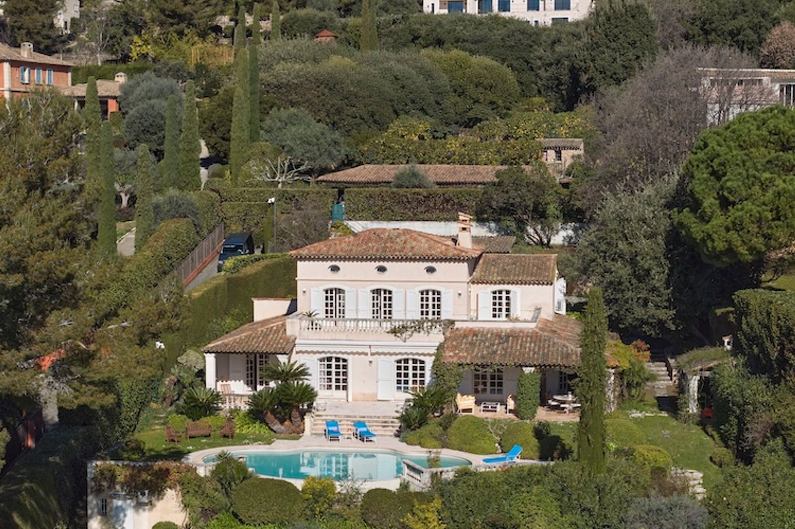 Beautiful Provençal Villa with Panoramic Views for Rent – Private Estate, Saint-Paul-de-Vence