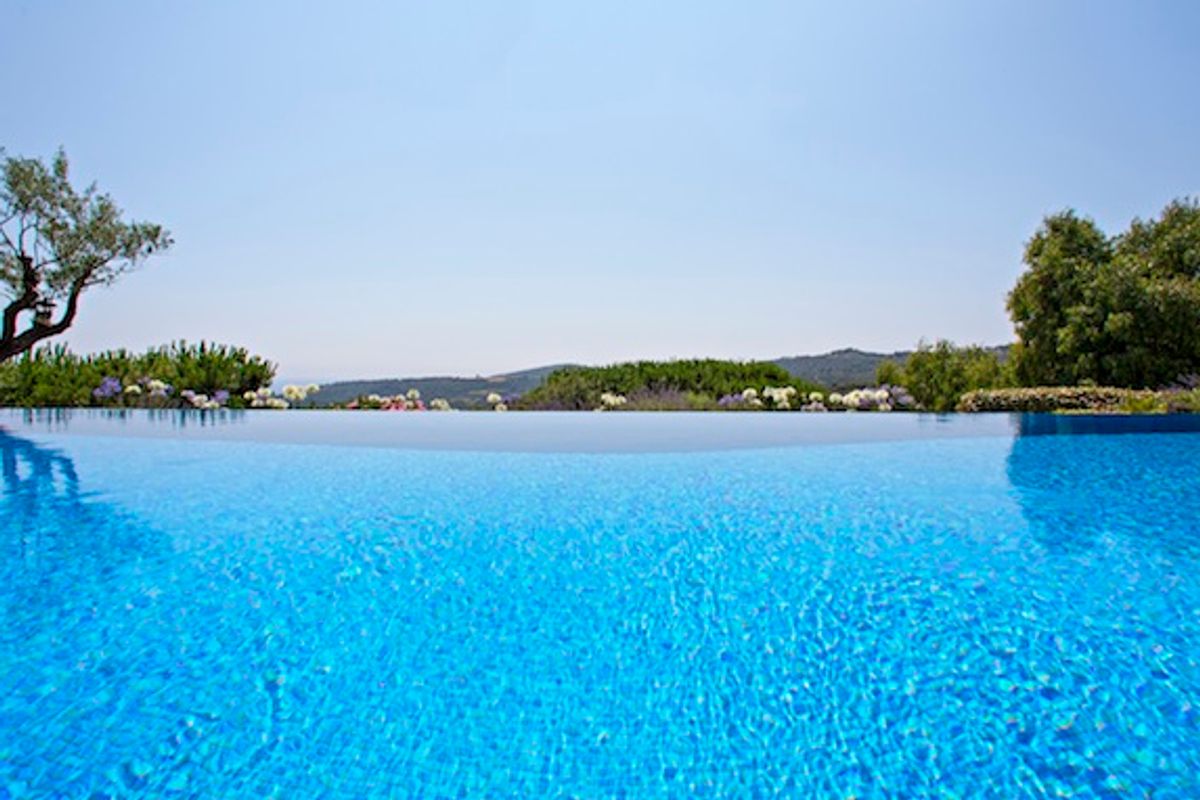 Newly built property in Ramatuelle with stunning interiors