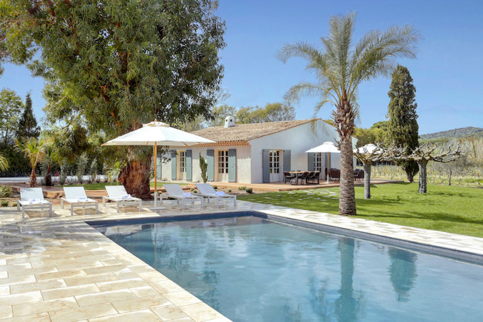 Close to Pampelonne Beach — A Five-Bedroom Property for Rent