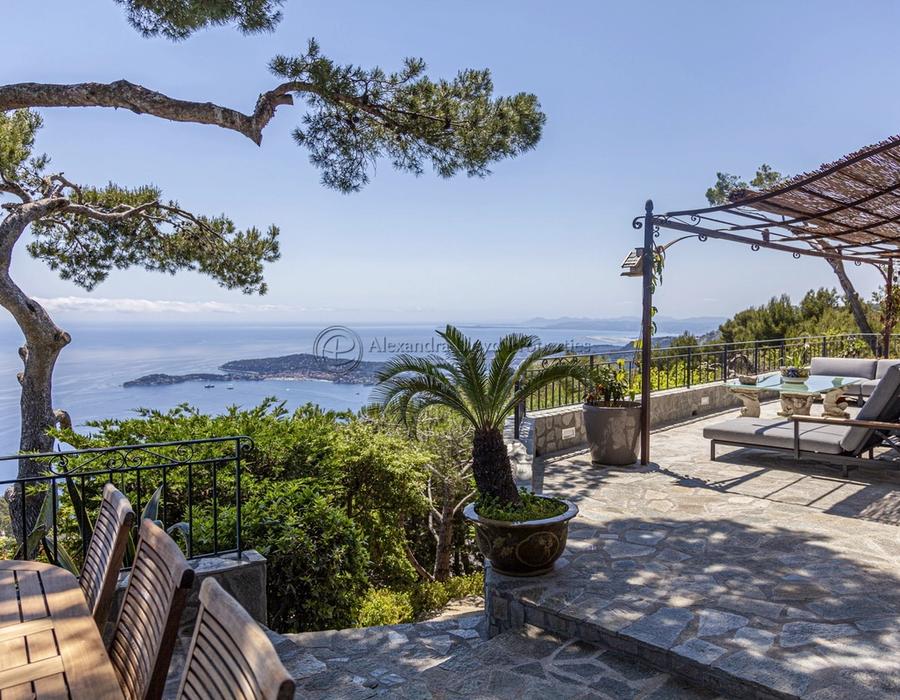 Stunning views from this charming property in Eze 4